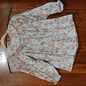 #55. Kelly's Kids vintage style top size large(10-12)